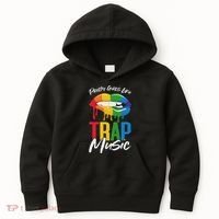 Pretty Like Trap Music Biting Lip Hip Hop Kids Hoodie thumb 0