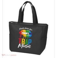 Pretty Like Trap Music Biting Lip Hip Hop Tote Bag thumb 3