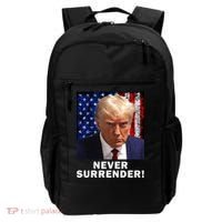 President Legend Trump 2024 Mugshot Never Surrender Backpack thumb 0