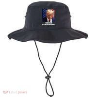 President Legend Trump 2024 Mugshot Never Surrender Bucket Hat thumb 0