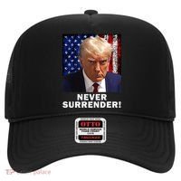 President Legend Trump 2024 Mugshot Never Surrender Hat thumb 0