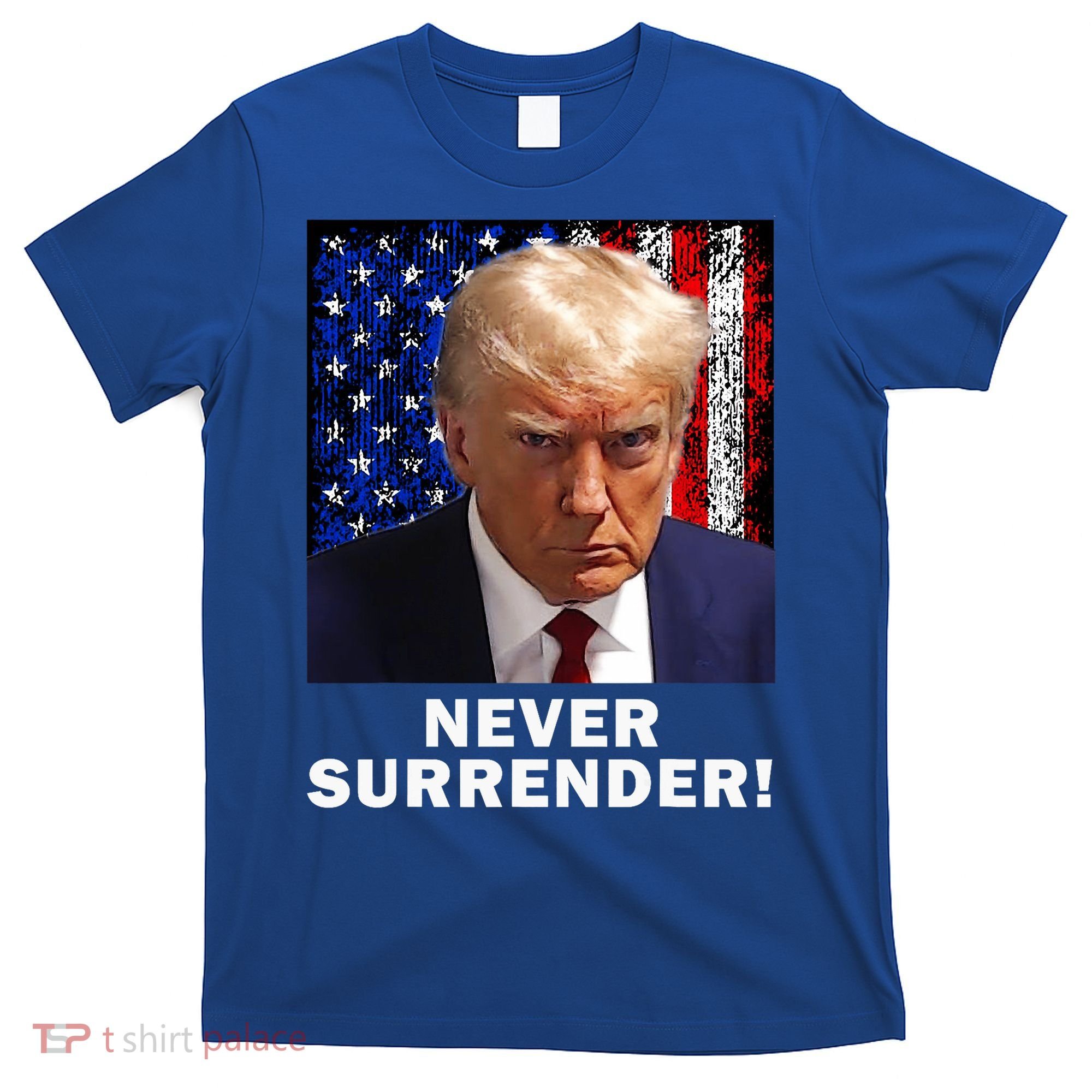 President Legend Trump 2024 Mugshot Never Surrender T-Shirt