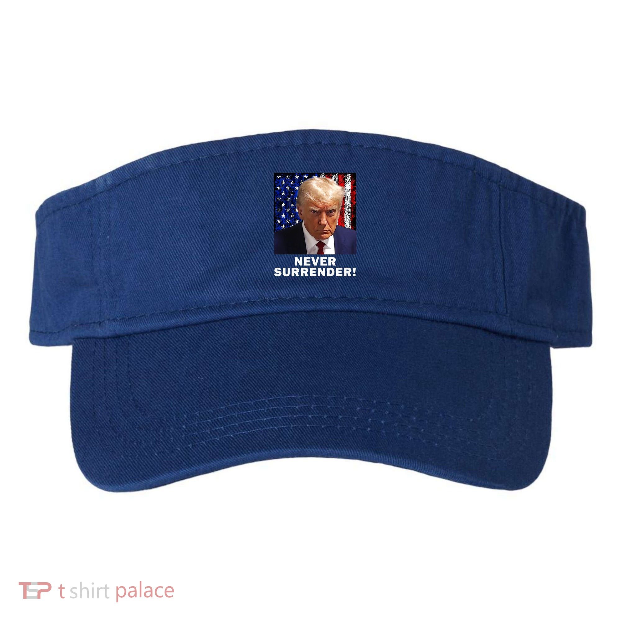 President Legend Trump 2024 Mugshot Never Surrender Visor