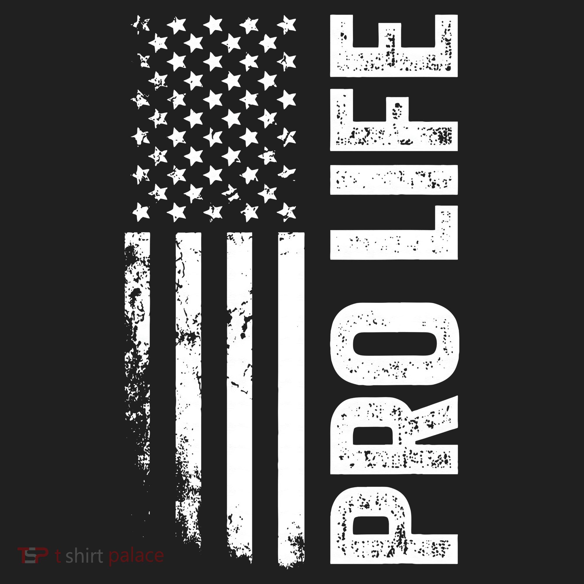 Pro Life Us Flag Women's Sweatshirt