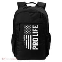 Pro Life Us Flag Backpack thumb 0