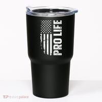 Pro Life Us Flag Tumbler thumb 0