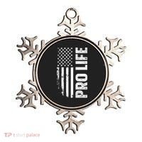 Pro Life Us Flag Ornament thumb 0