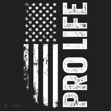 Pro Life Us Flag Sport-Tek Posi-UV Pro Polo