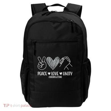 Peace Love Unity End Bullying Awareness Backpack