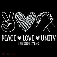 Peace Love Unity End Bullying Awareness Backpack thumb 2