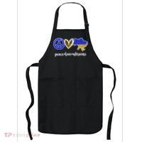 Peace Love Ukraine Apron thumb 0