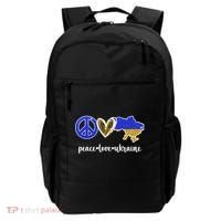Peace Love Ukraine Backpack thumb 0