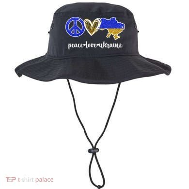 Peace Love Ukraine Bucket Hat