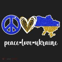 Peace Love Ukraine Beanie thumb 2