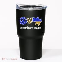 Peace Love Ukraine Tumbler thumb 0
