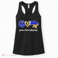 Peace Love Ukraine Women's Tank Top thumb 0