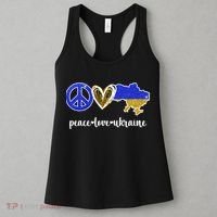 Peace Love Ukraine Women's Tank Top thumb 3