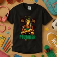 Plumber Kids T-Shirt thumb 3