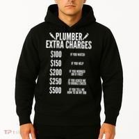Plumber Extra Charges Hoodie thumb 2