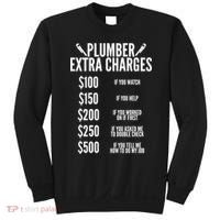 Plumber Extra Charges Sweatshirt thumb 0