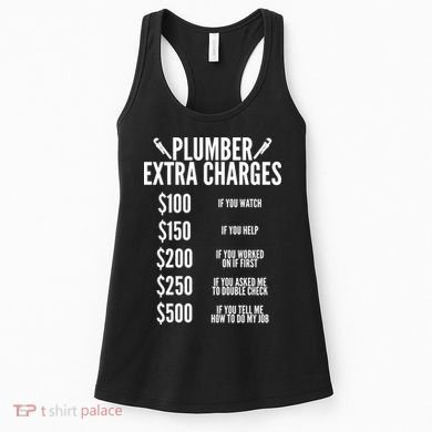 Plumber Extra Charges Women's Tank Top