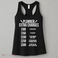 Plumber Extra Charges Women's Tank Top thumb 3