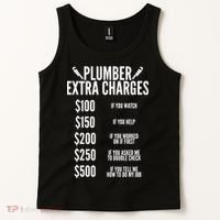Plumber Extra Charges Tank Top thumb 2