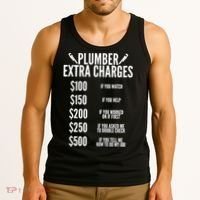 Plumber Extra Charges Tank Top thumb 3