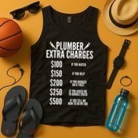 Plumber Extra Charges Tank Top thumb 4