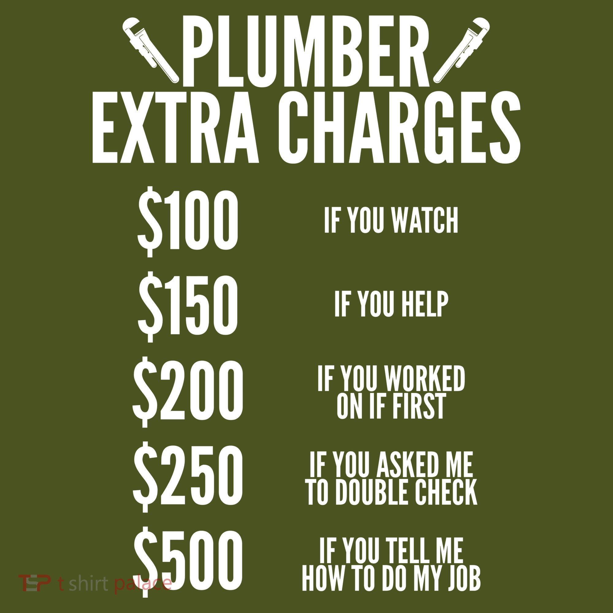 Plumber Extra Charges Kids Hoodie