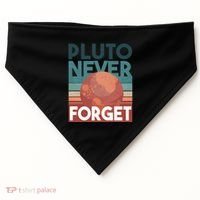 Pluto Never Forget USA-Made Doggie Bandana thumb 0