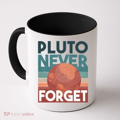Pluto Never Forget Coffee Mug