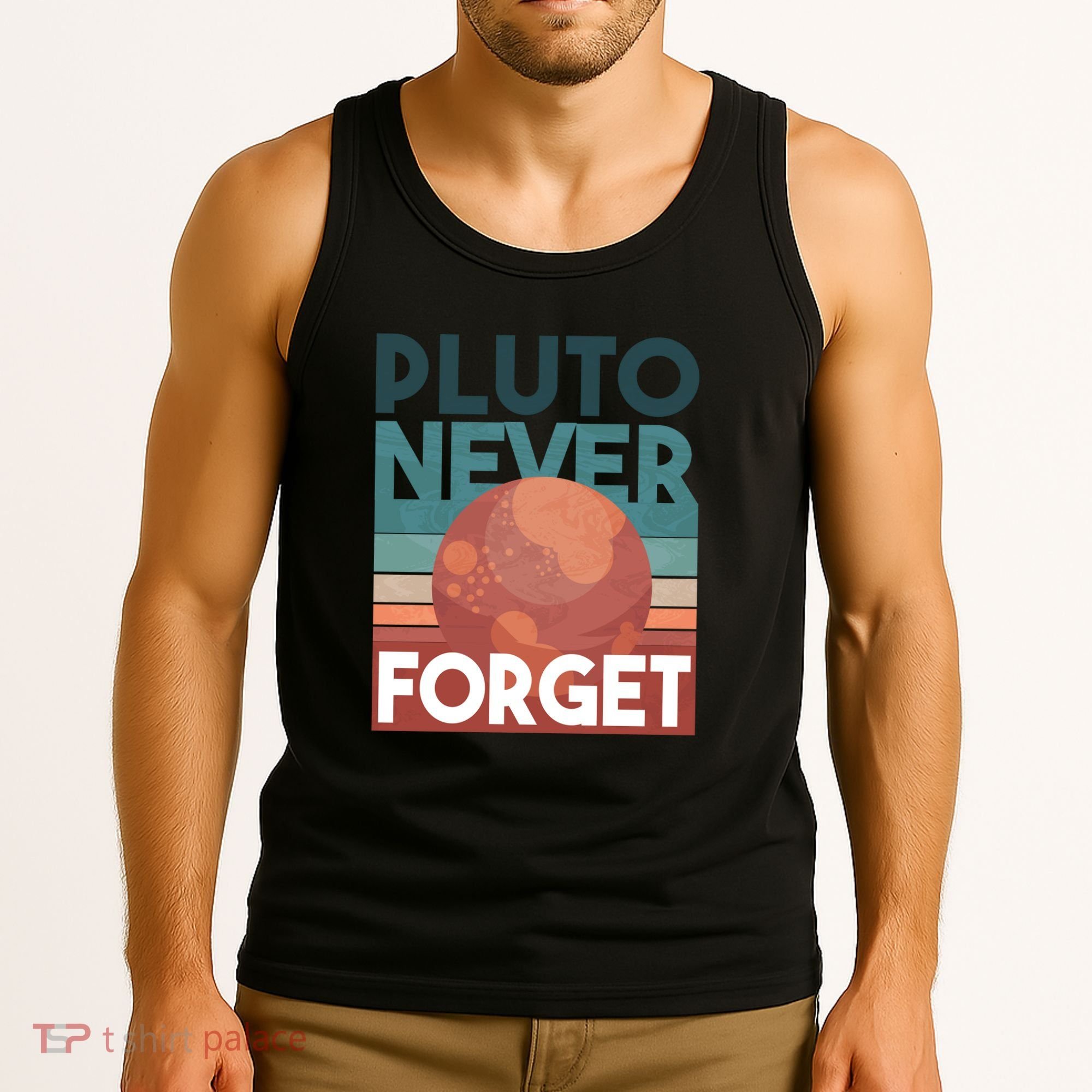 Pluto Never Forget Tank Top