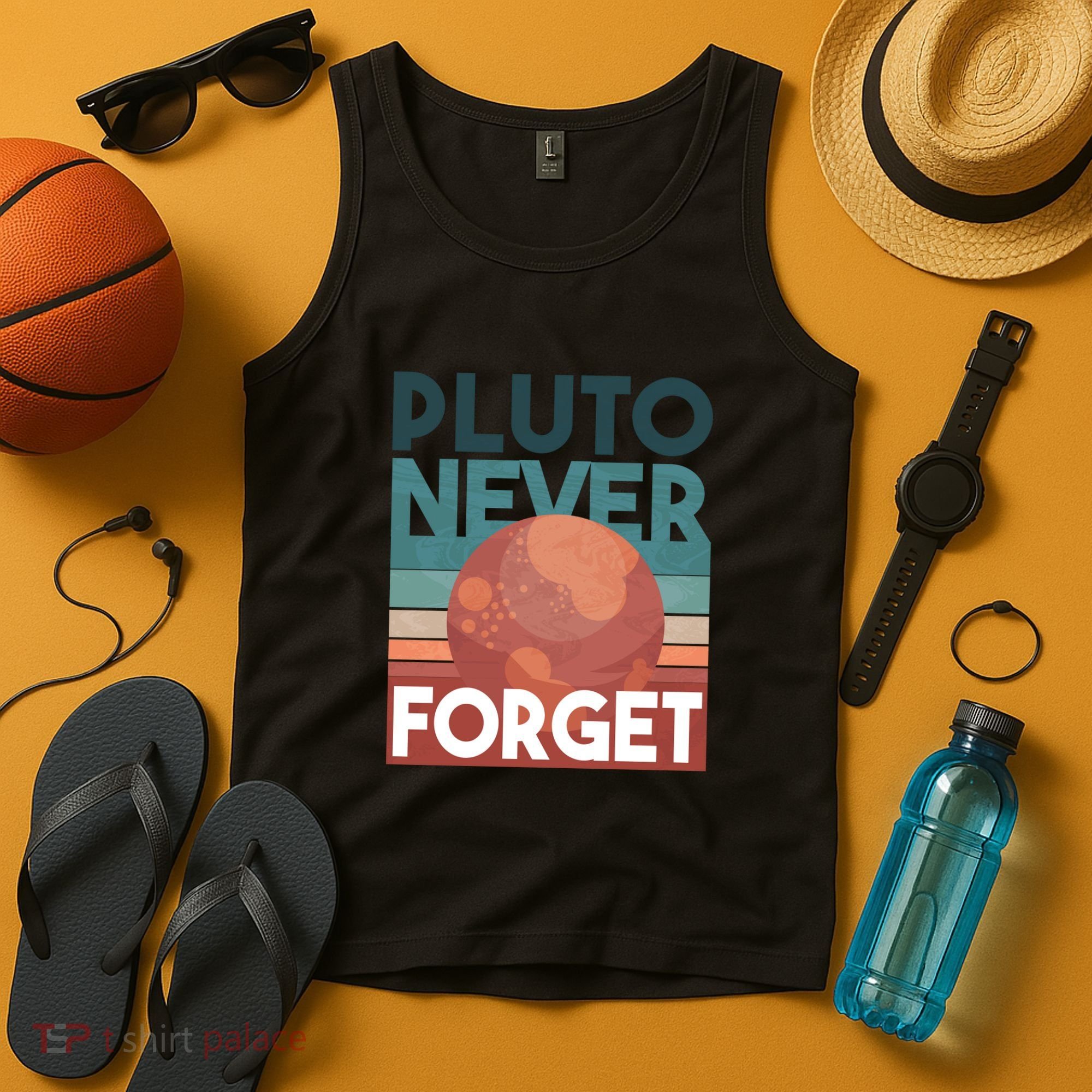 Pluto Never Forget Tank Top