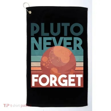 Pluto Never Forget Golf Towel