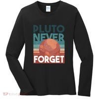 Pluto Never Forget Women's Long Sleeve Shirt thumb 0