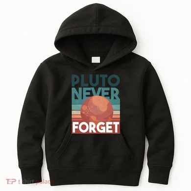 Pluto Never Forget Kids Hoodie