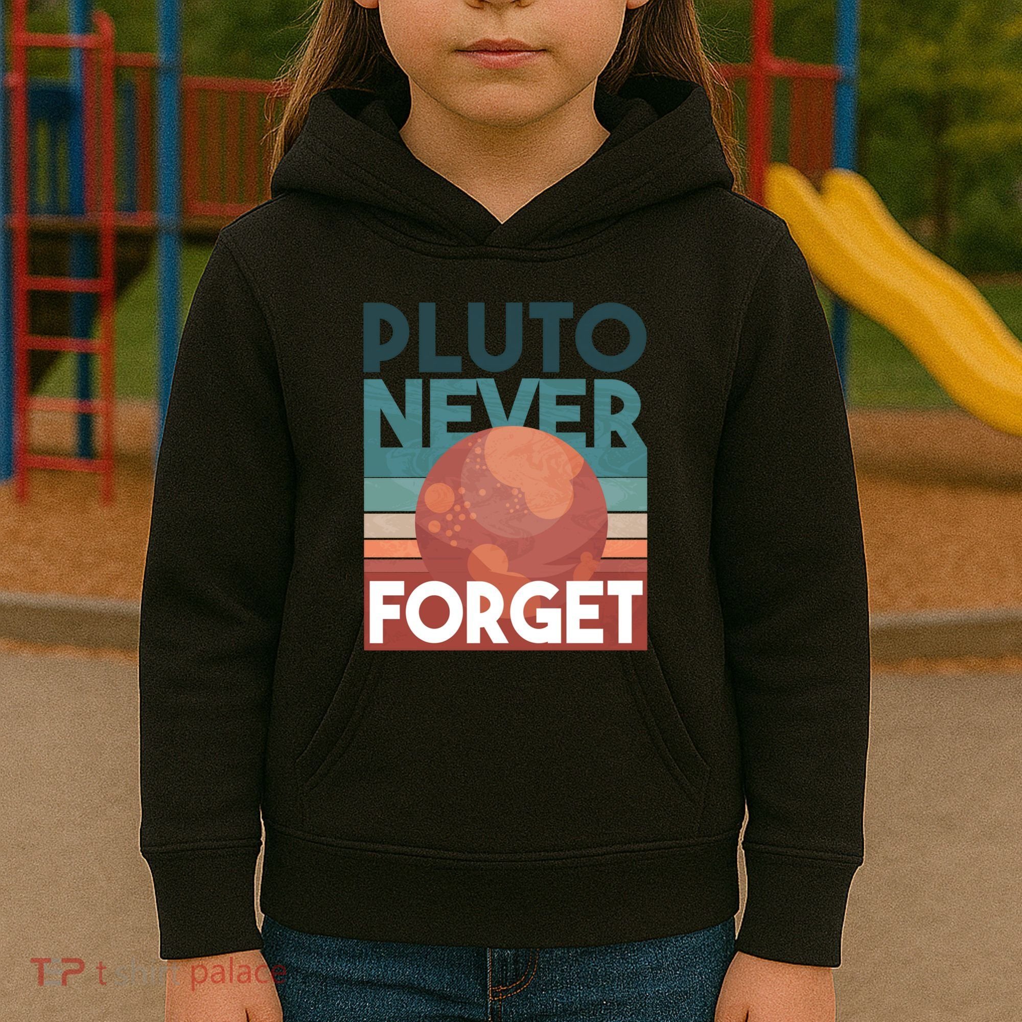 Pluto Never Forget Kids Hoodie
