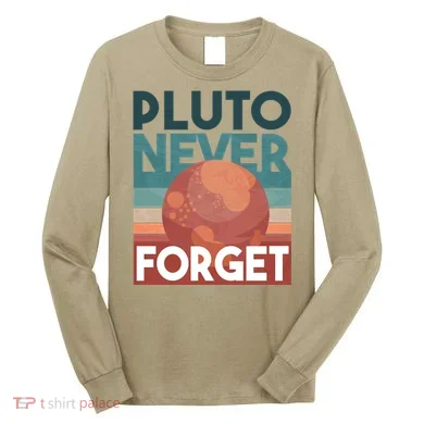 Pluto Never Forget Long Sleeve Shirt