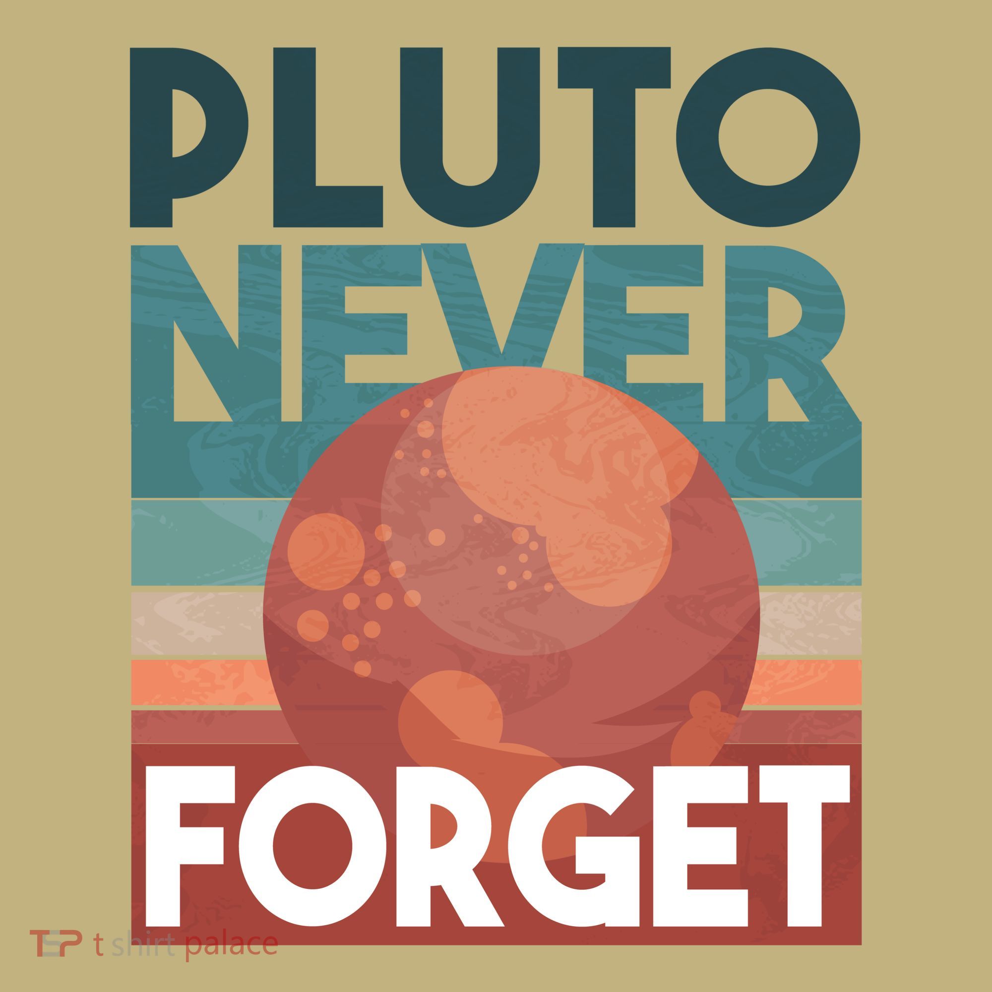 Pluto Never Forget Kids T-Shirt