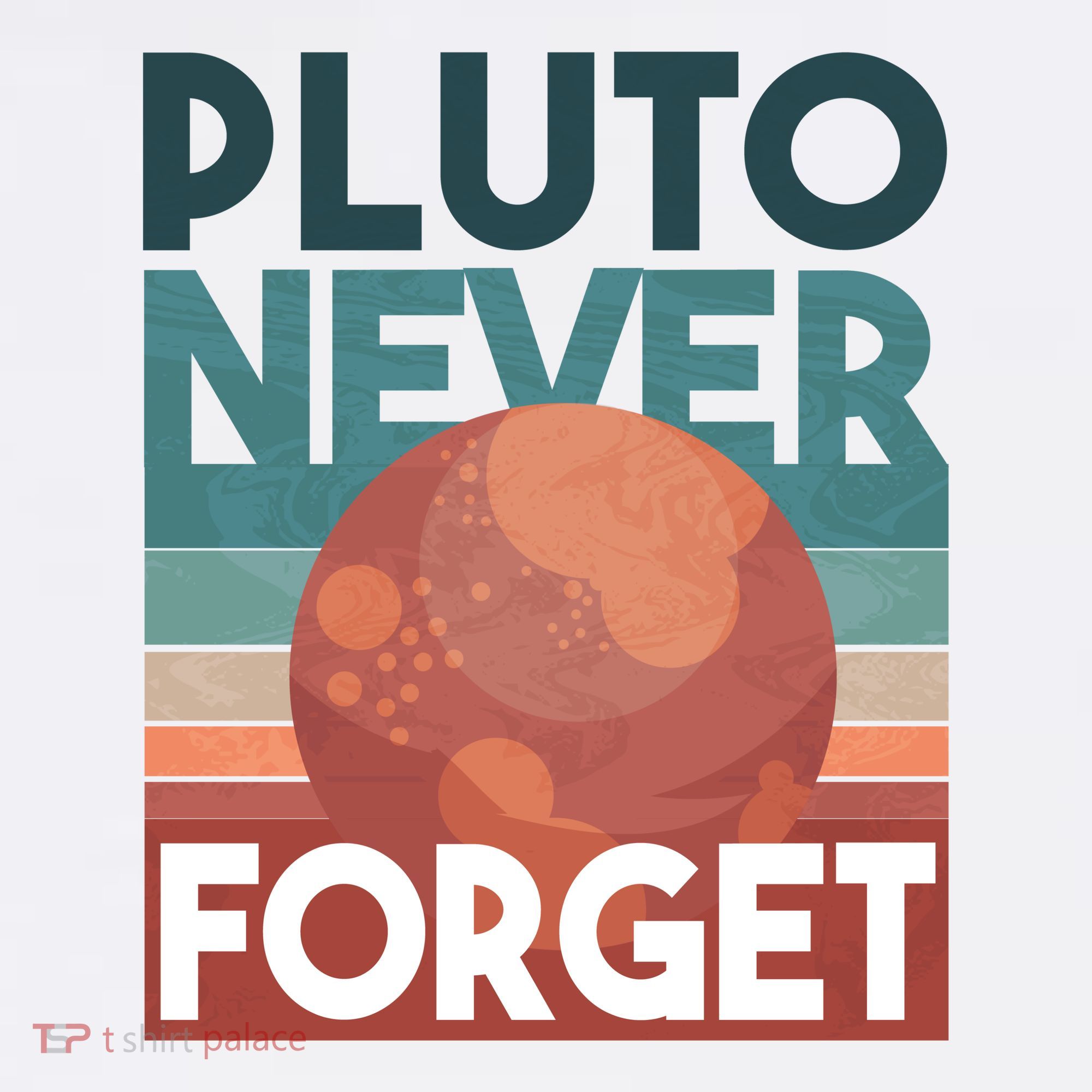 Pluto Never Forget Comfort Colors Garment-Dyed Hooded Sweatshirt
