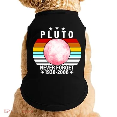 Pluto Never Forget 1930-2006 Doggie Tank