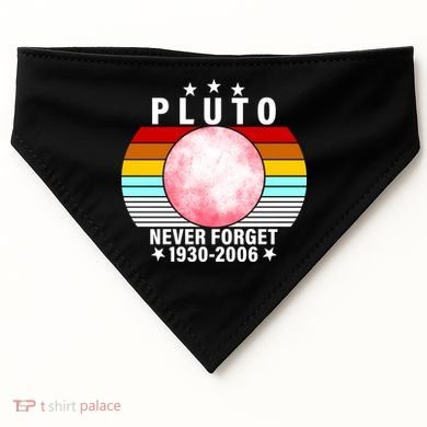Pluto Never Forget 1930-2006 USA-Made Doggie Bandana