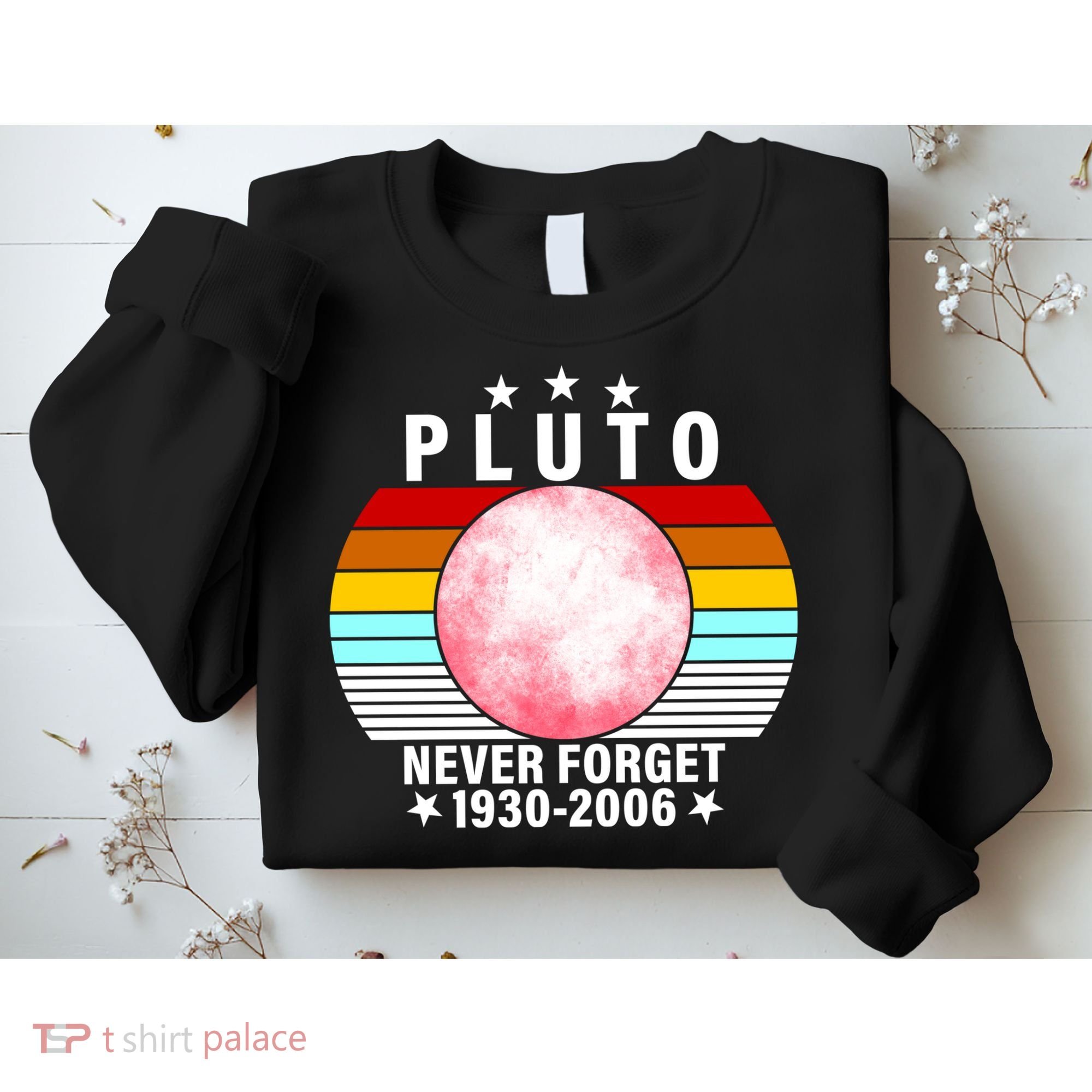 Pluto Never Forget 1930-2006 Sweatshirt