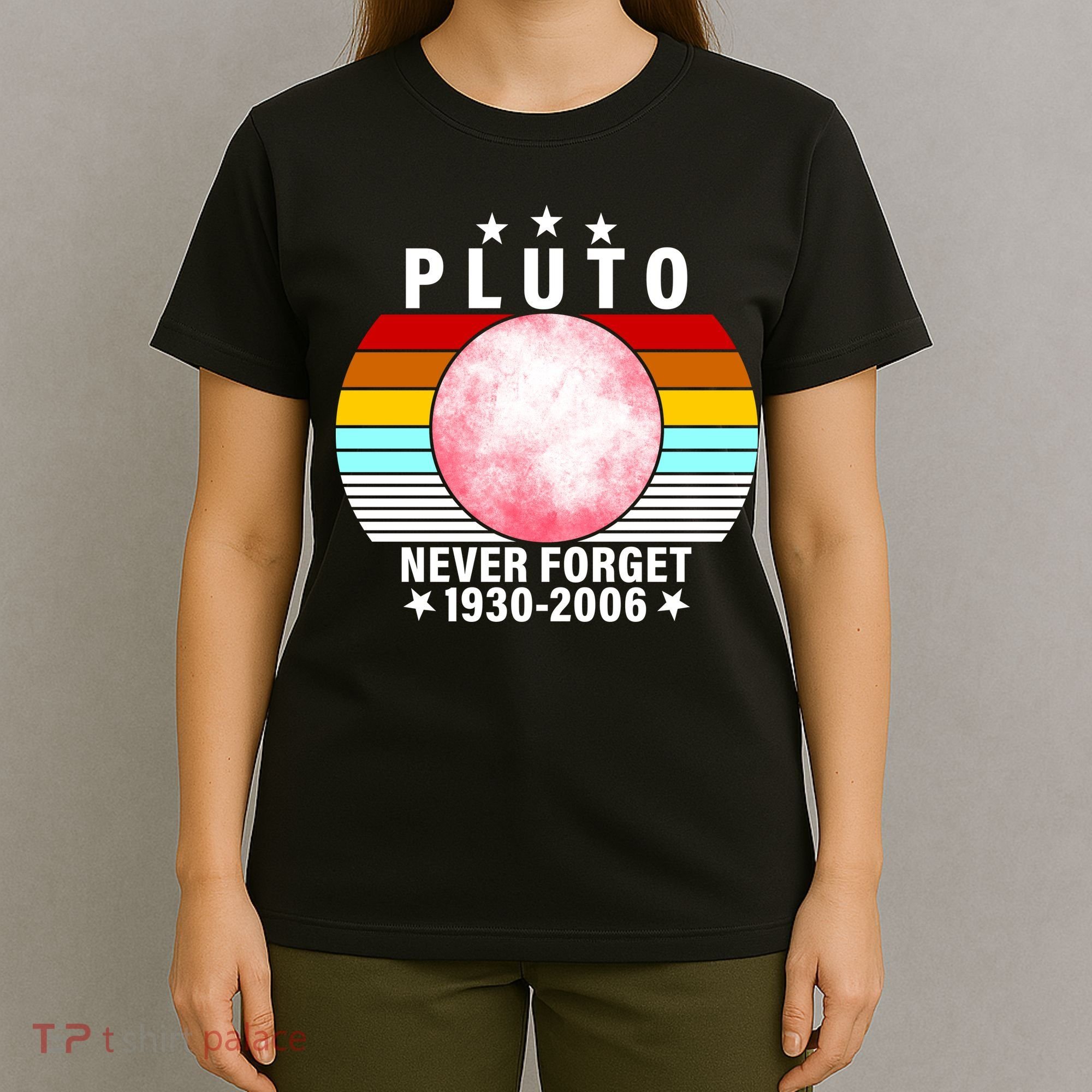 Pluto Never Forget 1930-2006 T-Shirt