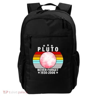 Pluto Never Forget 1930-2006 Backpack