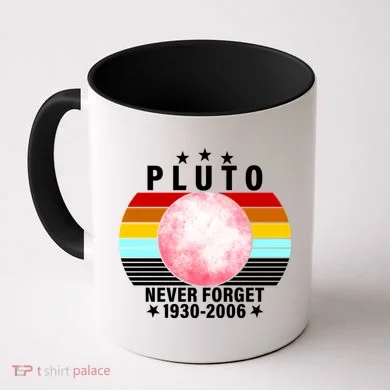 Pluto Never Forget 1930-2006 Coffee Mug