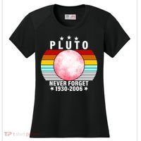 Pluto Never Forget 1930-2006 Women's Cooling Performance Crew T-Shirt thumb 0