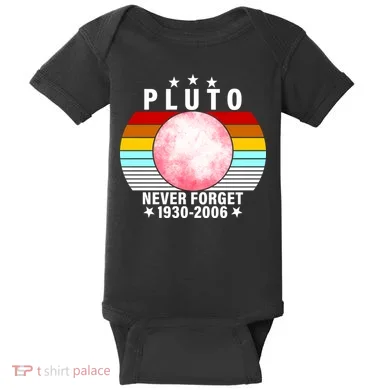 Pluto Never Forget 1930-2006 Baby Bodysuit