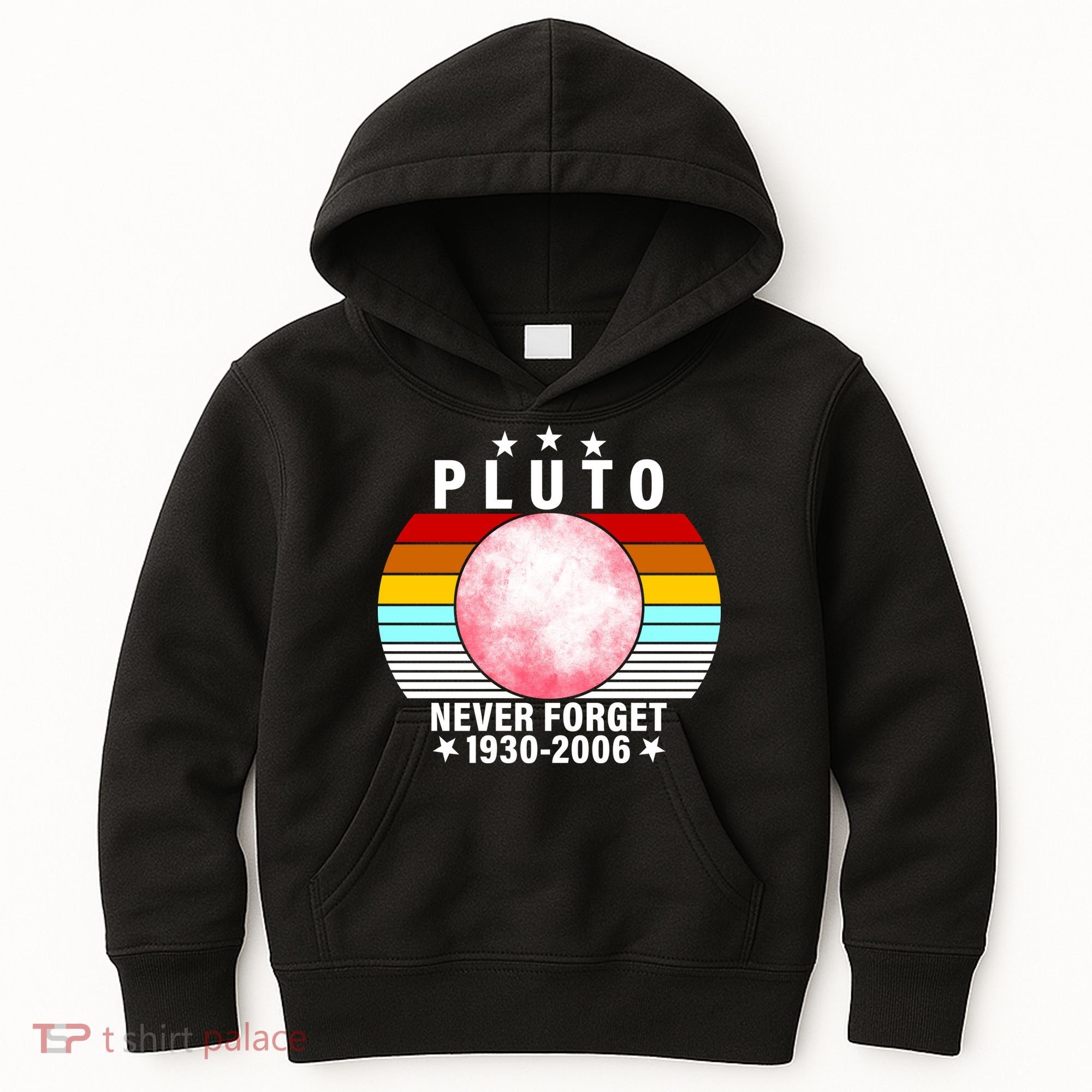 Pluto Never Forget 1930-2006 Kids Hoodie